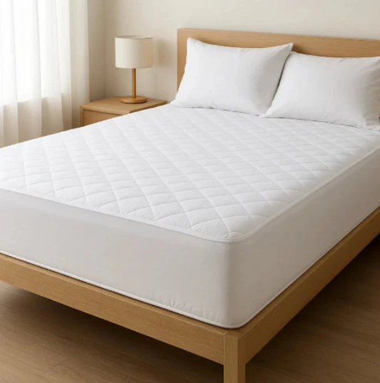 Cubre Colchón protector impermeable lavable transpirable y ajuste elástico Super King