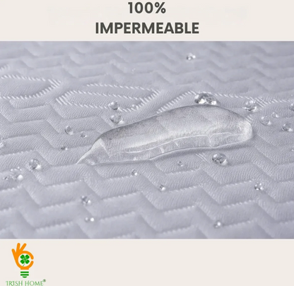 Cubre Colchón protector impermeable lavable transpirable y ajuste elástico Super King