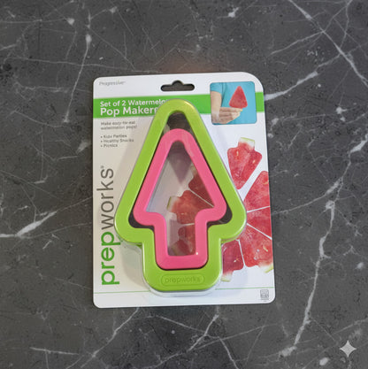 Set de 2 Moldes Para Paletas De Sandía - Prepworks
